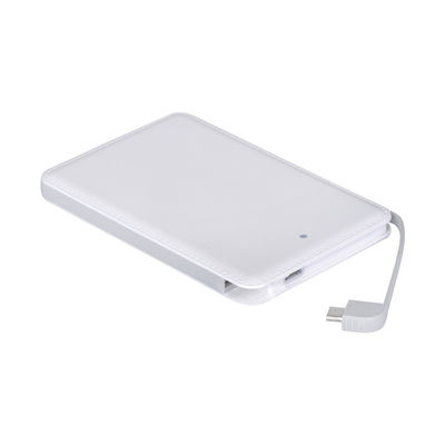 Micro USB cabografa o banco inerente do poder do cabo de 10000mAh 9.8mm