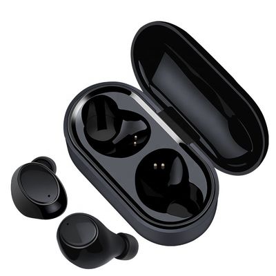 Fones de ouvido estereofônicos biauriculares XY-3 TWS Earbudz de HD 1h 50mAh Sweatproof Bluetooth impermeável