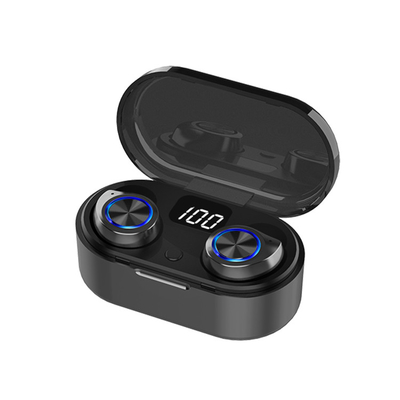 O OEM rebatizou o fone de ouvido que TW80 o diodo emissor de luz sem fio indica BT 5,0 fones de ouvido o fone de ouvido sem fio TW80 dos auriculares