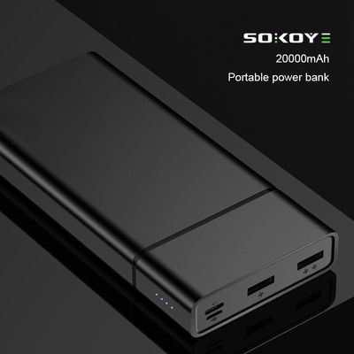Bloco duplo da bateria do de alta capacidade 20000mAh 380g USB