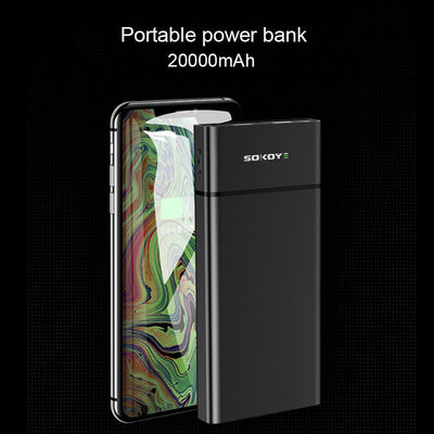 Bloco duplo da bateria do de alta capacidade 20000mAh 380g USB