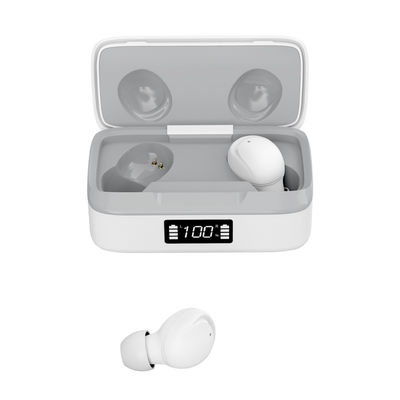 Esportes de carregamento magnéticos Bluetooth sem fio Earbuds da indicação digital 39mm