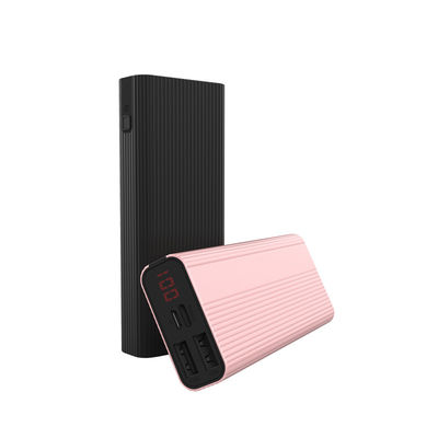 Banco duplo portátil do poder do diodo emissor de luz Dispay 10000mAh 50mm USB