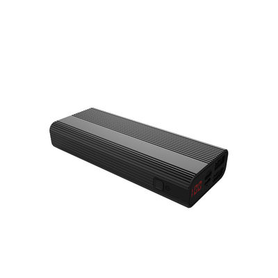 Banco duplo do poder do metal 121mm USB da exposição do LCD