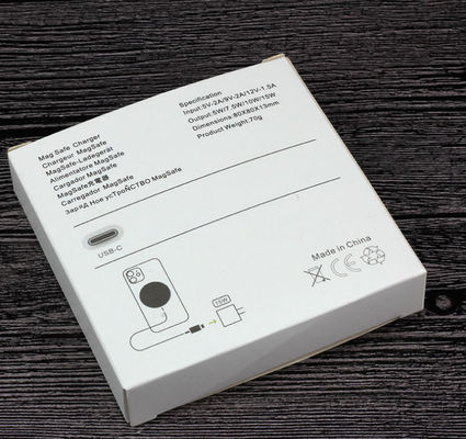 tipo carregador sem fio de 1M Cable 15W de Qi Magsafe do porto de C para o iPhone
