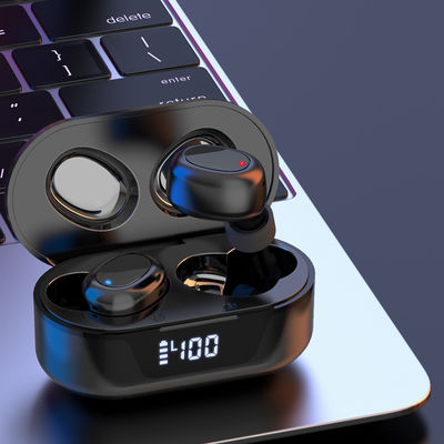 Microfone duplo 3D TW16 estereofônico TWS Bluetooth sem fio Earbuds