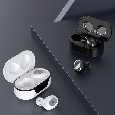 Microfone duplo 3D TW16 estereofônico TWS Bluetooth sem fio Earbuds