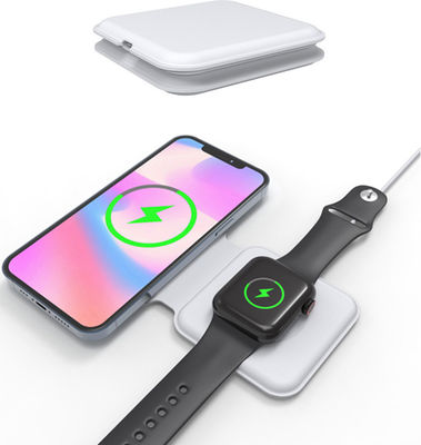 15W 2 em 1 carregador sem fio do duo de Magsafe para o iPhone 12