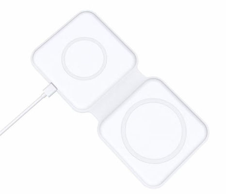 15W 2 em 1 carregador sem fio do duo de Magsafe para o iPhone 12