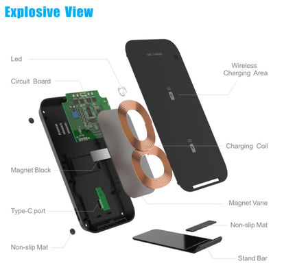 Inbulit 2 bobina o carregador 15W sem fio de carregamento rápido para Huawei