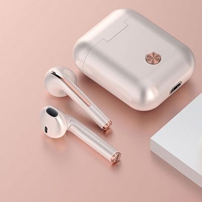 Ar 2 do PK do fone de ouvido de J18 TWS Bluetooth 5,0 com fone de ouvido DE ALTA FIDELIDADE