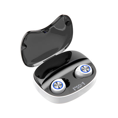 Rádio verdadeiro impermeável de IPX5 BT5.0 em fones de ouvido da luz de Earbuds TWS da orelha