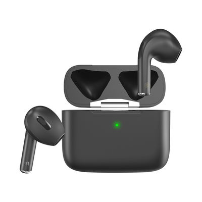 ruído 40mAh que cancela o preto sem fio EarPods de Bluetooth Earbuds