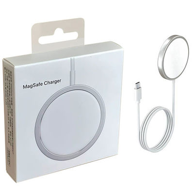 Carregador sem fio de carregamento rápido do banco do poder de 15W Magsafe para Iphone