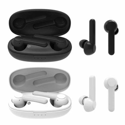 Gêmeos Earbuds sem fio Bluetooth ergonômico de RoHs 15m do CE 5,0 fones de ouvido