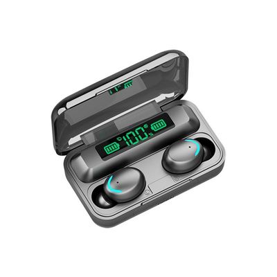 Auriculares F9 5,0 sem fio verdadeiros estereofônicos de RoHs Tws Bluetooth 5,0 Earbud STouch 9D