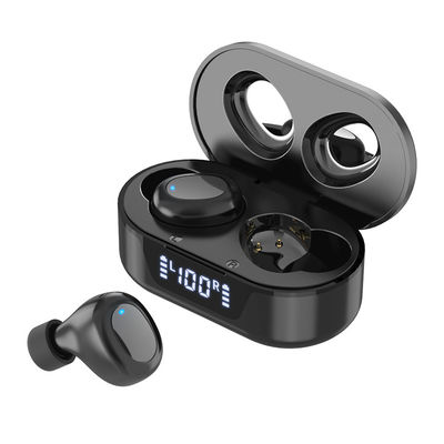 O esporte TWS Bluetooth sem fio pequeno Earbuds conduziu fones de ouvido de Inpods da exposição