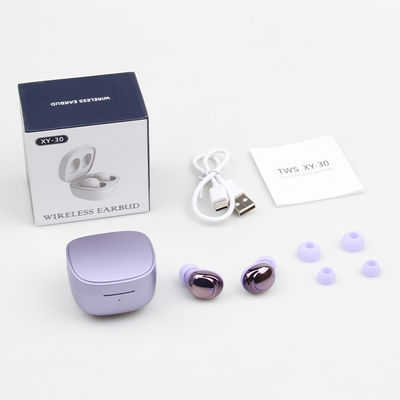 30 XY galvanizam Bluetooth sem fio pequeno Earbuds com caso de carregamento