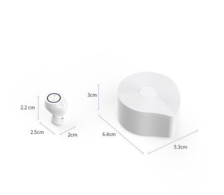 Fones de ouvido estereofônicos de alta fidelidade Audifono de Bluetooth V5.0 IPX5 magnético